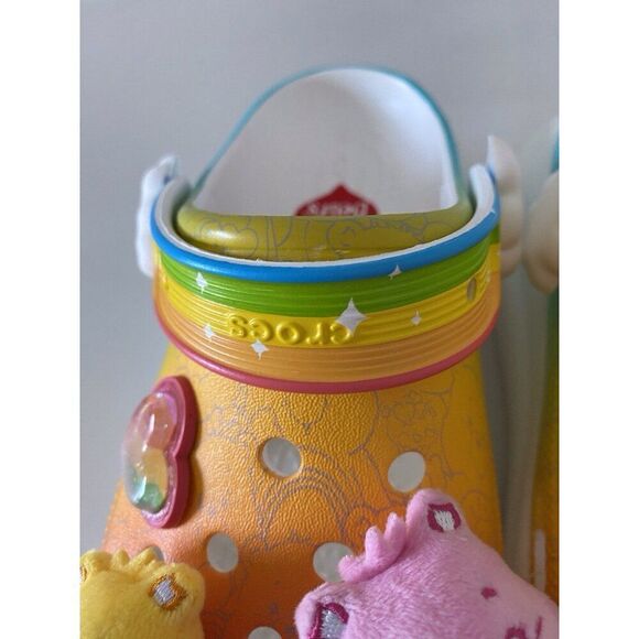 CROCS Care Bears Collaboration Crush Clog Light On 210103 Men’s 4 Women’s 6 NEW - Picture 6 of 15
